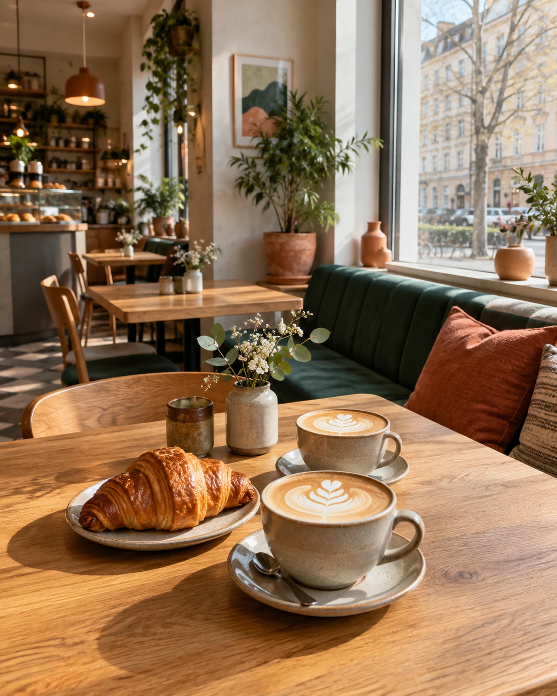 Ein gemütliches Café als Beispiel für lokale Lieblingsorte
